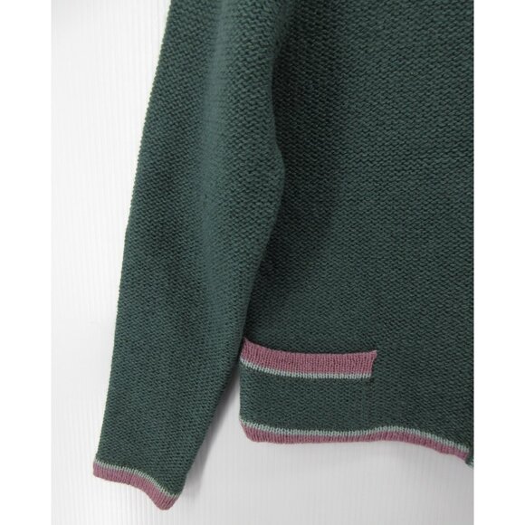 VINTAGE Skyr Sweater 38 Shetland Wool Cardigan Trachten Austrian * - Picture 3 of 10